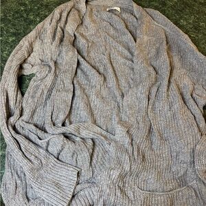 Sonoma Heather Gray Knit Sweater